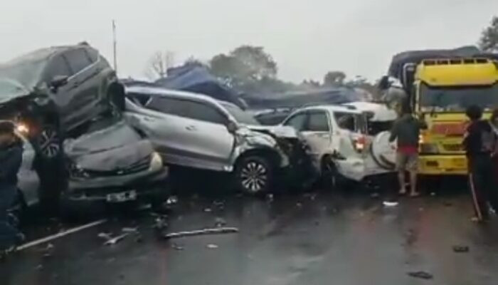 Diduga Truk Penyebab Kecelakaan Maut di KM 92 Ruas Tol Cipularang
