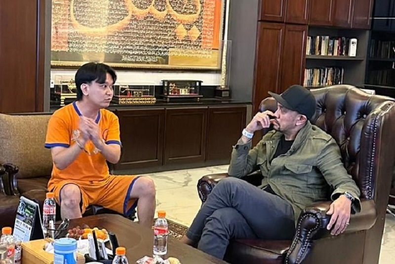 Ivan Sugianto dan Ahmad Sahroni di Kantor Polrestabes Surabaya