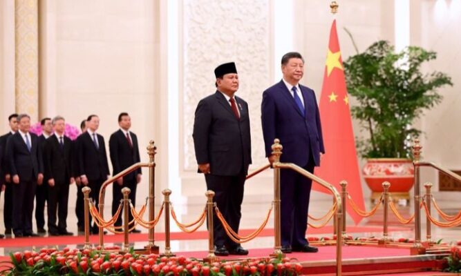 Sorotan Beberapa Media Asing Ihwal Pertemuan Presiden Prabowo dan Xi Jinping di China