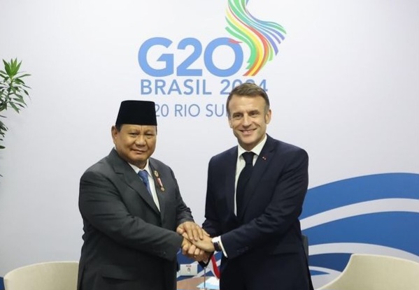 Presiden Prabowo Bertemu Presiden Perancis dan Pesan Jet Tempur Rafale