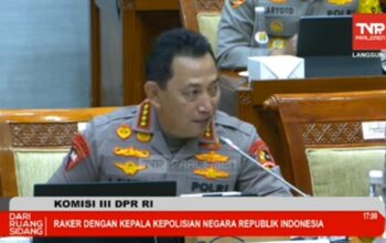 Rapat Kerja Perdana Kapolri Listyo Sigit Prabowo dengan Komisi III DPR RI