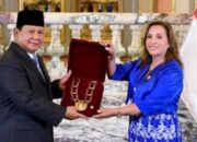 Presiden Prabowo Subianto Terima Penghargaan Tertinggi Dari Pemerintah Peru