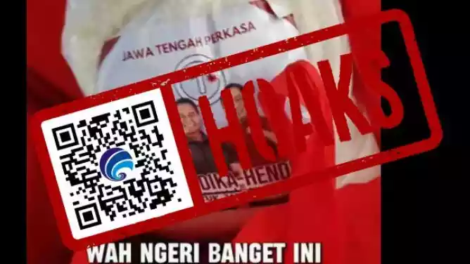 Hoaks Video Sembako untuk Serangan Fajar Andika-Hendrar