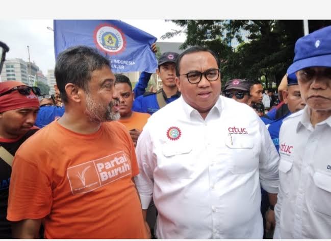 Pentolan Buruh Andi Gani & Said Iqbal Bersatu Ultimatum Mogok Nasional