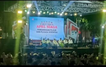 Malam Puncak Apel Siaga Pengawasan, Pemkab Sampang Gandeng Masyarakat Sukseskan Pilkada 2024