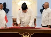 Presiden Prabowo Subianto Tandatangani PP Tentang Penghapusan Piutang Macet UMKM