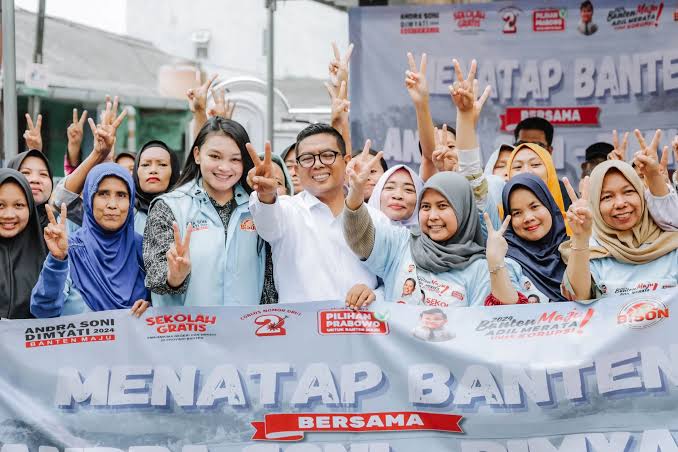 Blusukan di Kota Tangerang & Tangsel, Andra Soni Disambut Meriah Masyarakat