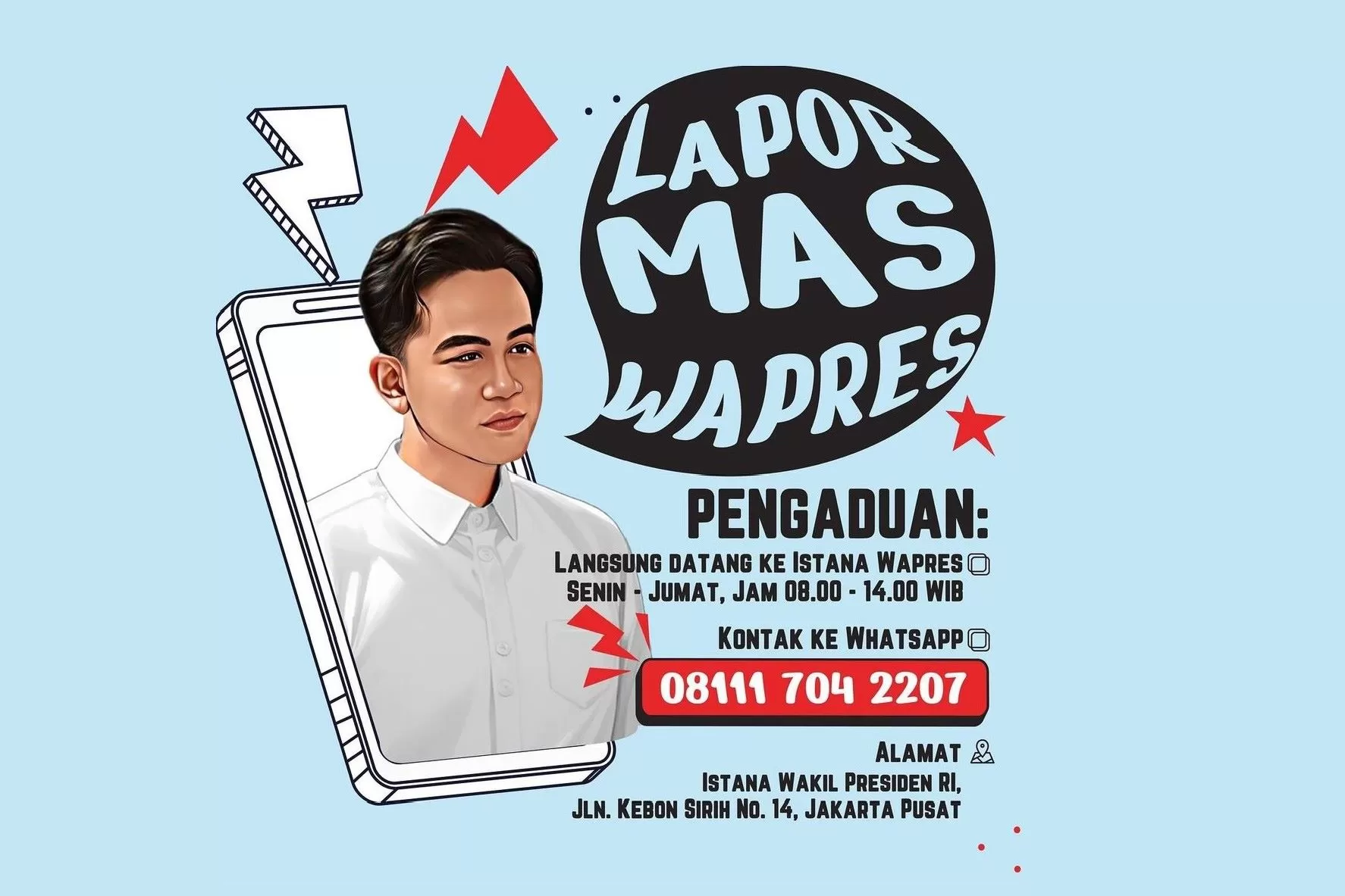 Netizen Soroti Lapor Mas Wapres