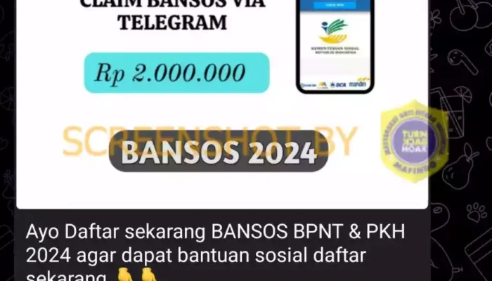 Waspada Penipuan Pendaftaran Bansos BPNT & PKH
