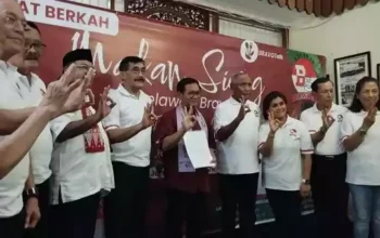 Sesuai Arahan Luhut, Relawan Bravo 5 Deklarasi Dukung Pramono-Rano Karno