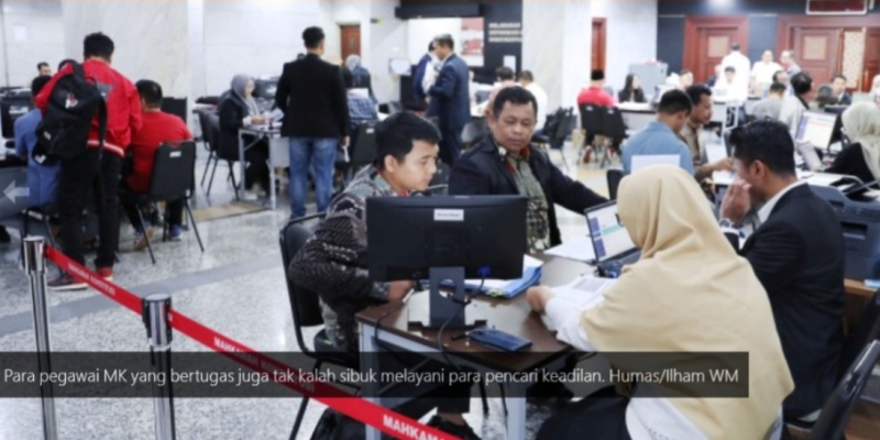 Pendaftar Sengketa Pilkada Serentak 2024 Terus Banjiri MK