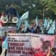 Pendemo Ancam Bakar Gedung KPK Jika Harun Masiku Tak Segera Ditangkap