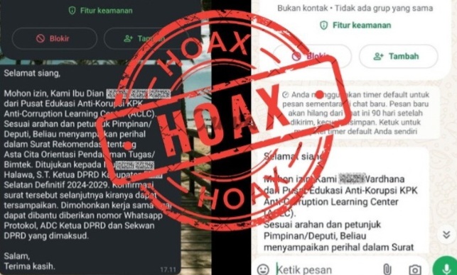 Waspada! Ada Penipuan Berkedok Pegawai KPK