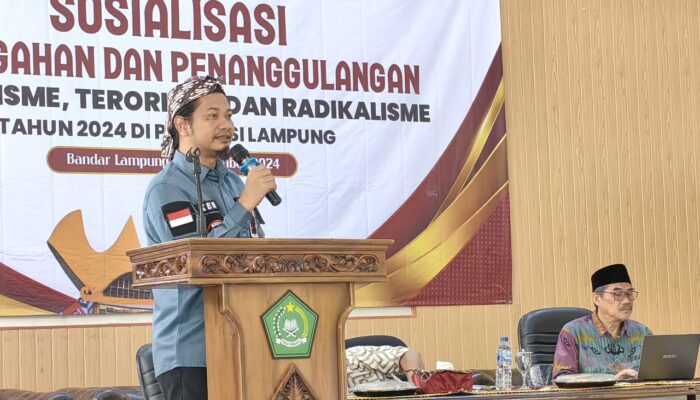 Cegah Ekstremisme di MAN 2 Bandar Lampung, Bakesbangpol Gandeng Ken Setiawan