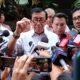 Hindari Serbuan Pendemo, Yasonna Keluar Lewat Pintu Belakang KPK