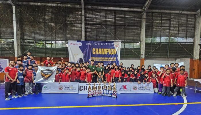 Phoenix Cricket Club Jakarta Sukses Raih 4 Piala Kejuaraan Cricket Indoor Jaktim U-14 & U-17