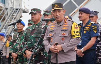 Panglima TNI dan Kapolri