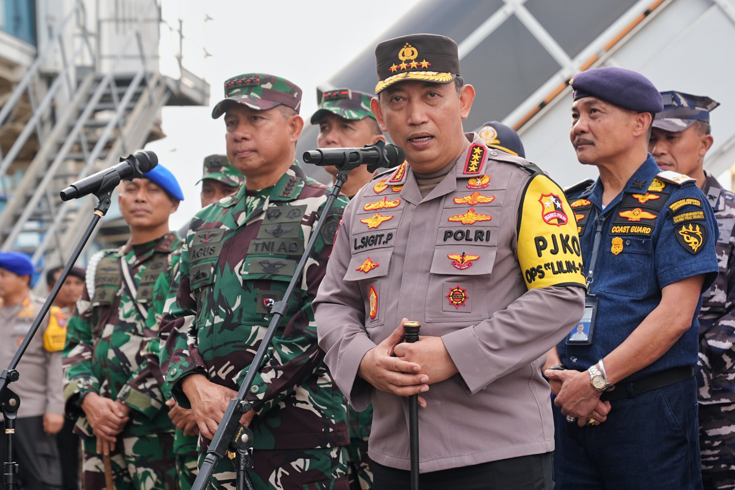 Panglima TNI dan Kapolri