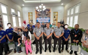 Penyerahan Bantuan Sosial & Panen Raya Serentak UPT Pemasyarakatan Bersama Menteri Imigrasi dan Pemasyarakatan