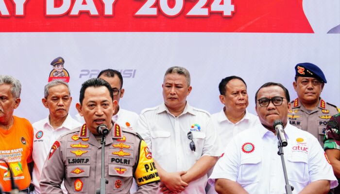 Rilis Akhir Tahun 2024 Polri, Presiden KSPSI Andi Gani Akui Gerakan Buruh Indonesia Puji Kapolri Karena Buka Ruang Demokrasi yang Luar Biasa