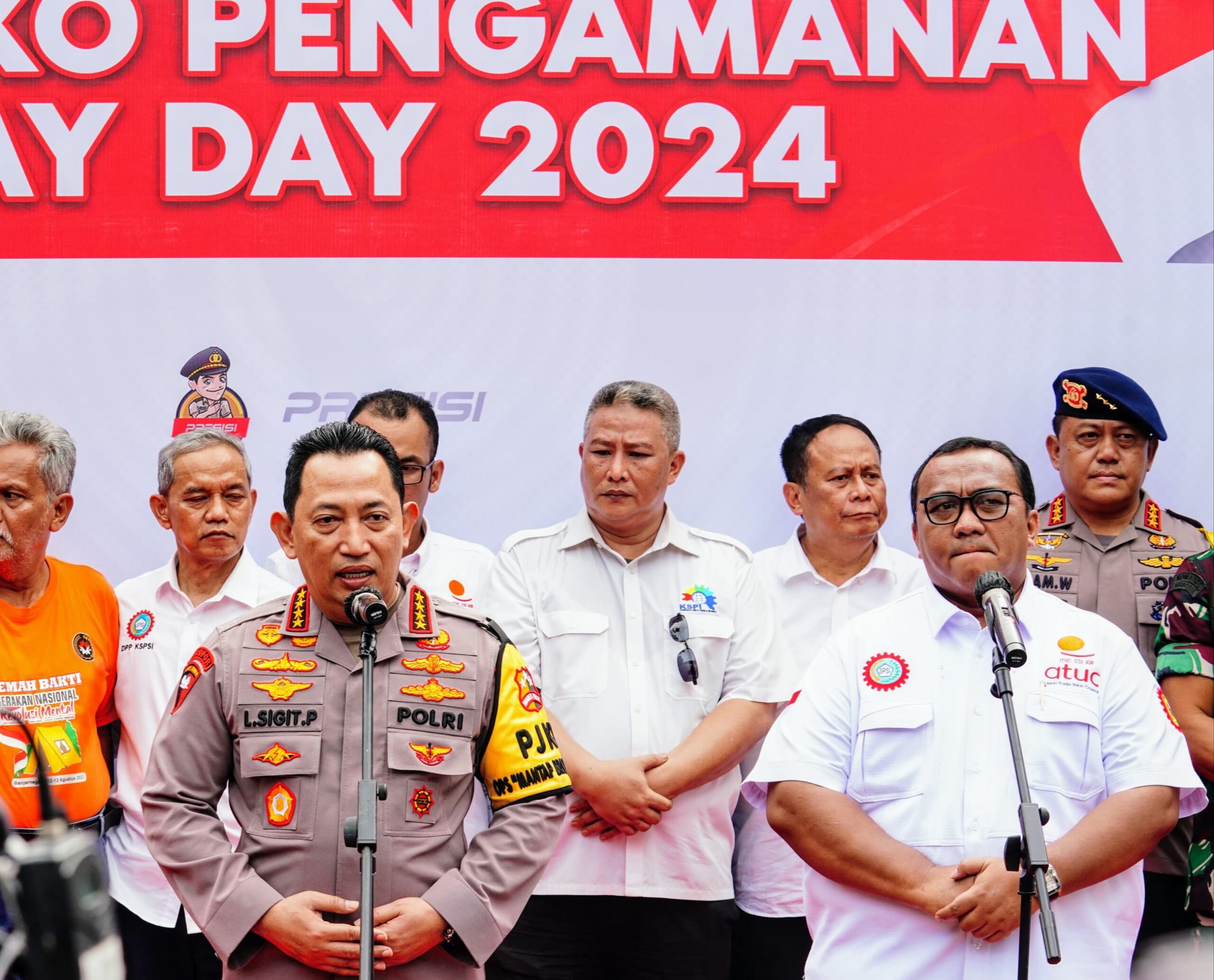 Rilis Akhir Tahun 2024 Polri, Presiden KSPSI Andi Gani Akui Gerakan Buruh Indonesia Puji Kapolri Karena Buka Ruang Demokrasi yang Luar Biasa