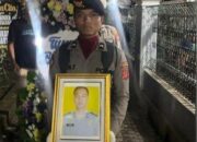 Seorang Polisi Gugur Saat Menjalankan Tugas Kemanusiaan