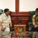 Prabowo dan Gus Miftah di Kantor Kemenhan