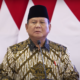 Presiden Indonesia HOR Jenderal TNI Purn Prabowo Subianto