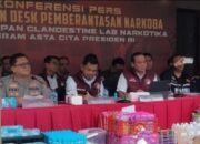 Bareskrim Bongkar Lab Narkoba di Bandung, Barang Bukti Ditaksir Rp 670,8 M