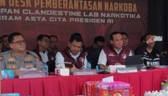 Bareskrim Bongkar Lab Narkoba di Bandung, Barang Bukti Ditaksir Rp 670,8 M
