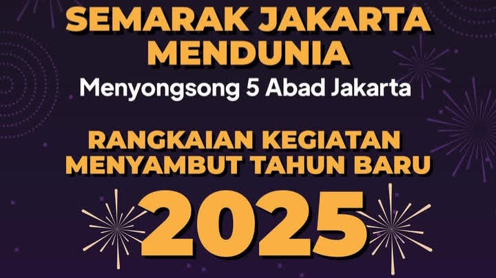31 Ruas Jalan Ditutup Malam Tahun Baru 2025, Berikut Rekayasa Lalin DKI Jakarta