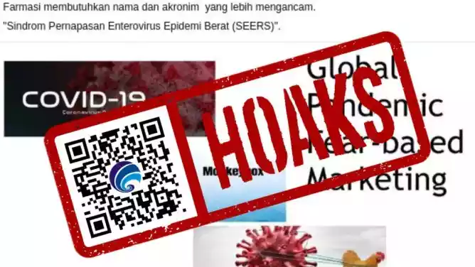 Hoaks Pandemi SEERS Terjadi April 2025