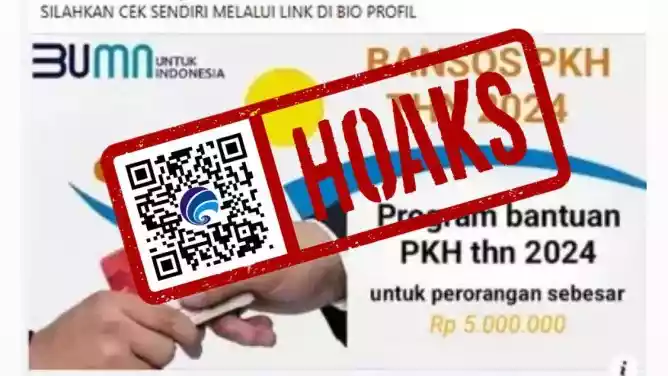 Hoaks Pendaftaran Bansos Mengatasnamakan BUMN, Waspada Penipuan