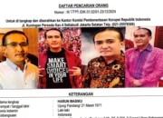 Rilis Terbaru KPK: 4 Foto Harun Masiku, Ciri-ciri Suara Sengau & Logat Toraja