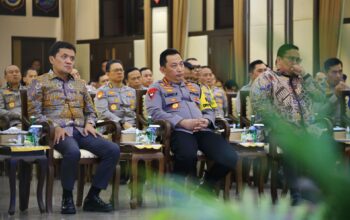 Kapolri Jenderal Listyo Sigit Prabowo dalam Rilis Akhir Tahun 2024 Polri