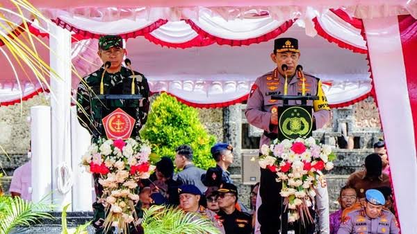 Operasi Lilin 2024, Kapolri & Panglima TNI Pimpin Gelar Pasukan di Bali