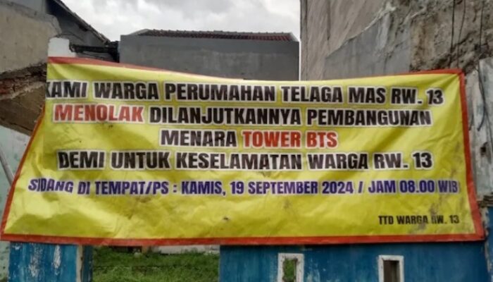 Resah Dengan Dampak Tower BTS, Puluhan Warga Bekasi Utara Menjual Rumah