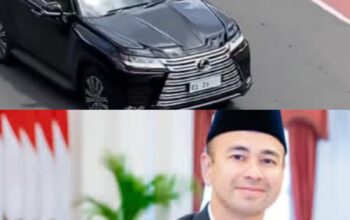 Terungkap! Raffi Ahmad Pemilik Mobil RI 36 Yang Viral