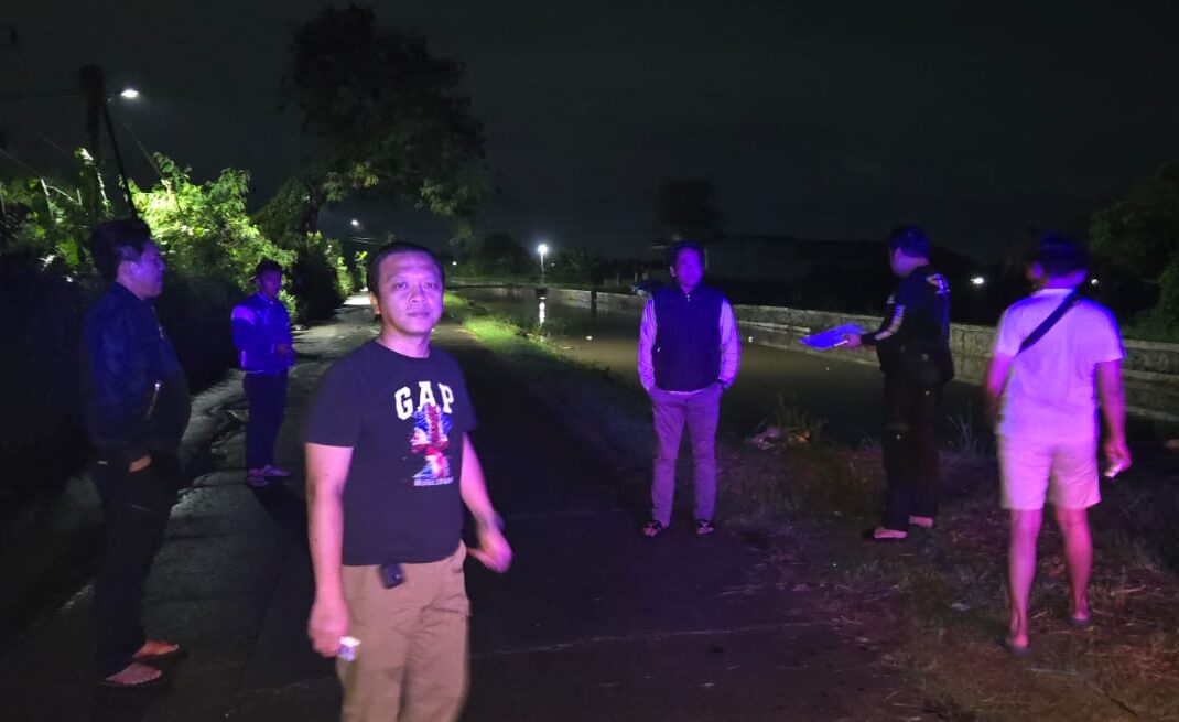 Olah TKP Kasus Pembacokan Anggota Polsek Kresek
