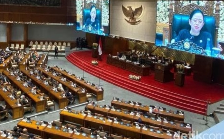DPR RI Gelar Rapat Paripurna Ke-10