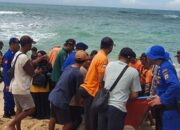 Wisatawan SMPN 7 Mojokerto Terseret Ombak di Pantai Drini Gunung Kidul