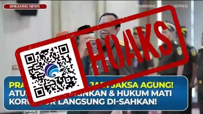Hoaks Mahfud MD Diangkat Presiden Prabowo sebagai Jaksa Agung