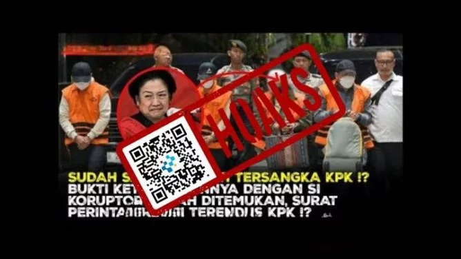 Hoaks Megawati Ditetapkan Tersangka di Kasus Harun Masiku, Cek Faktanya
