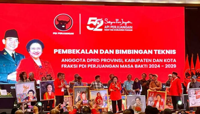 Bimtek PDIP di JI Expo, Megawati Arahkan Kader Turun Gunung