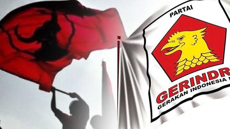 Survei Citra Parpol di Parlemen, PDIP Makin Amblas ! Gerindra Makin Moncer