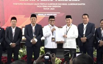 Andra Soni-Dimyati Natakusumah Resmi Ditetapkan sebagai Gubernur dan Wakil Gubernur Banten Terpilih 2024-2029