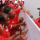 Aksi Cap Jempol Darah Warnai HUT ke-52 PDIP di Solo