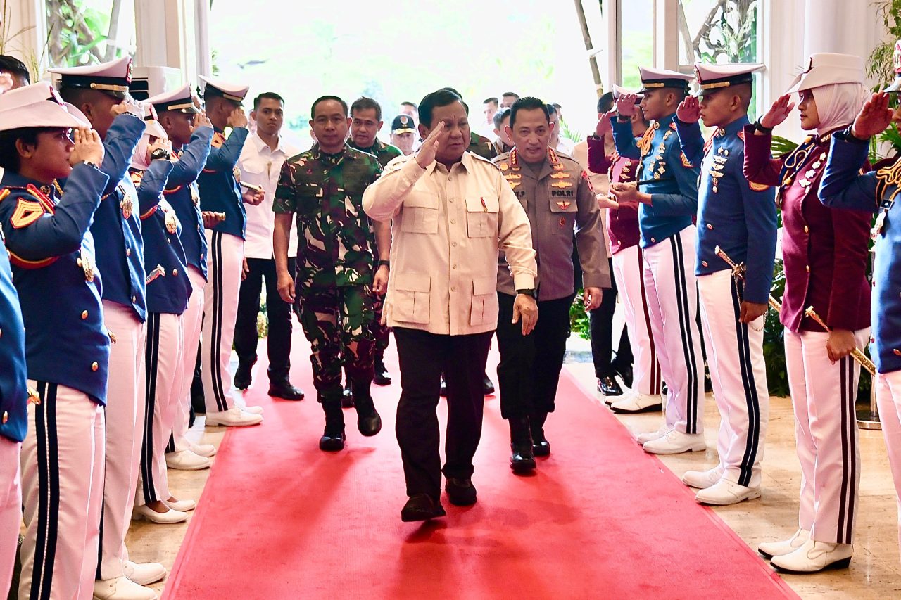 Prabowo: Kepercayaan Rakyat kepada TNI-Polri Pilar Utama Stabilitas Negara