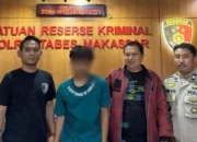 Polrestabes Makassar Tangkap Begal Payudara