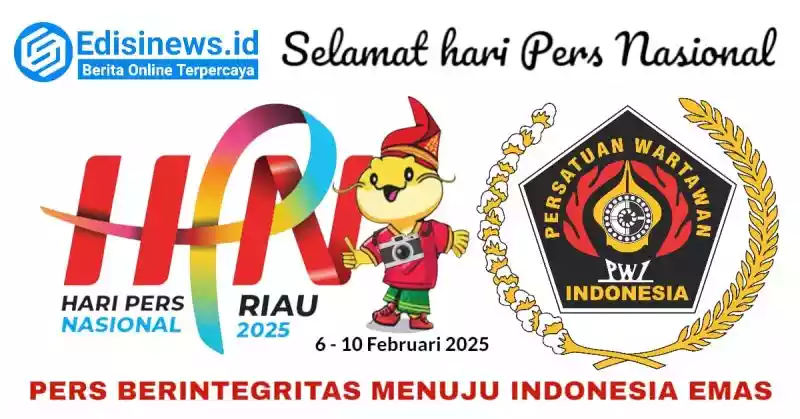 Hari Pers Nasional 2025 di Riau, Pers Berintegritas Menuju Indonesia Emas
